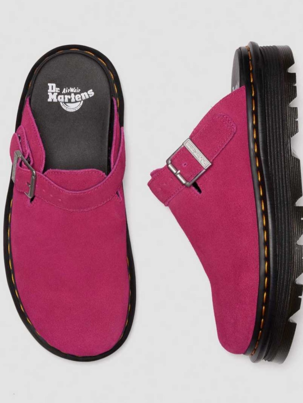 Dr. Martens Suede Clog Mule